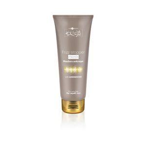 Hair Company UK A 50ml tube of the hair care product named "2" by Insight Style, specifically designed for curly hair. The beige packaging with gold accents highlights "with Luminescine" and "Maschera Anticrespo," making it an ideal addition to any post-treatment mask routine.