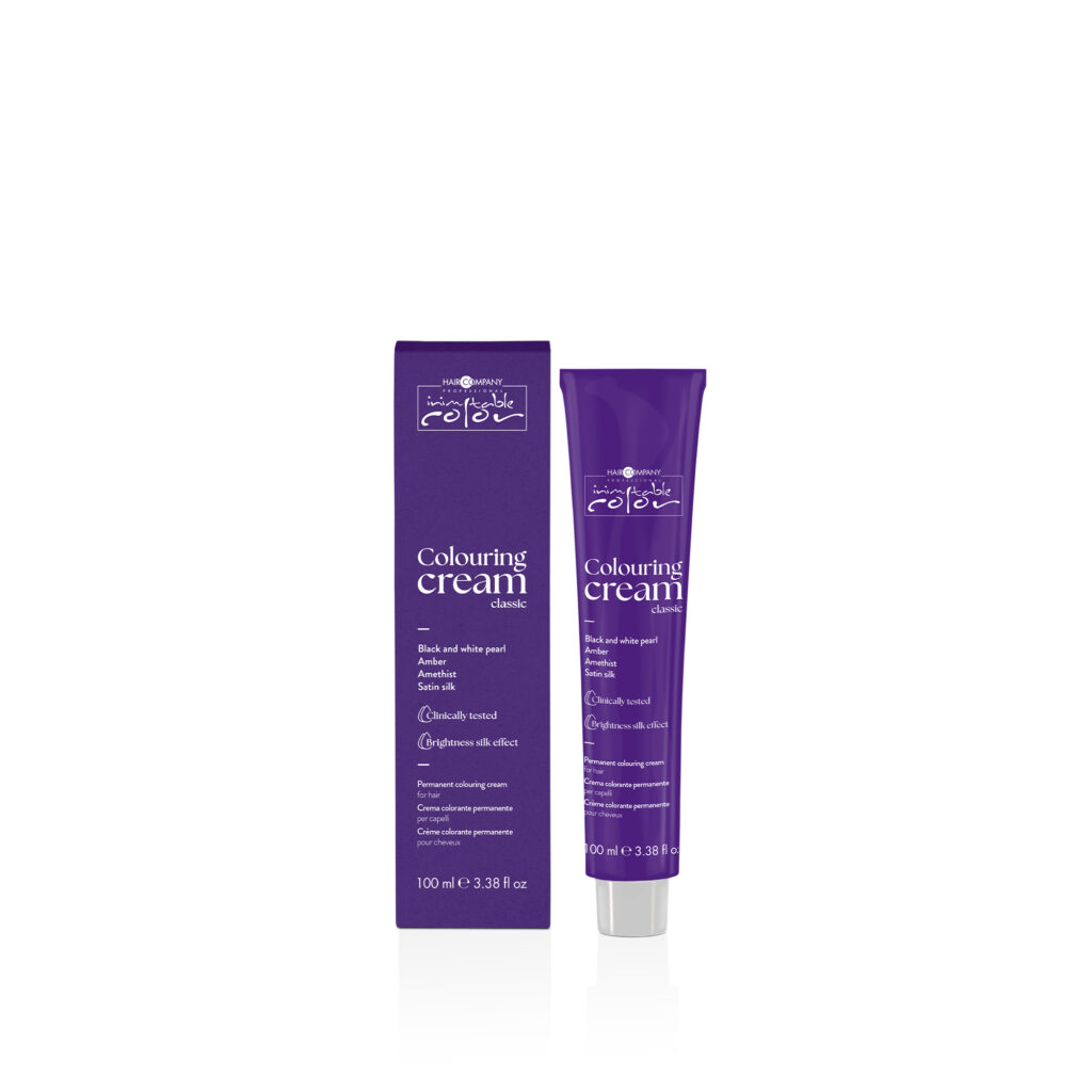 Purple Colouring Cream Tube and Box