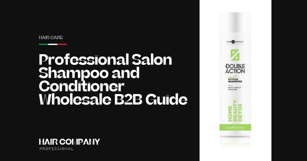 Professional Salon Shampoo and Conditioner Wholesale: B2B Guide. DETOXING SHAMPOO 250ML, Hair Company Professional UK