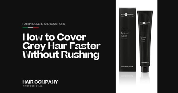How to Cover Grey Hair Faster Without Rushing. NATURAL COVER COLOURING CREAM FOR MEN, Hair Company Professional UK