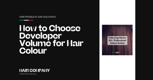 How to Choose Developer Volume for Hair Colour. Colouring Starter Kit – Professional Colour System, Hair Company Professional UK