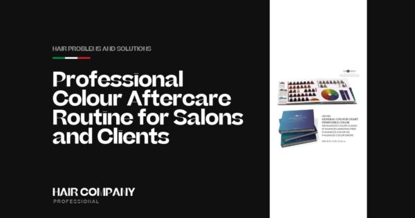 Professional Colour Aftercare Routine for Salons & Clients. GENERAL COLOUR CHART INIMITABLE COLOR, Hair Company Professional UK