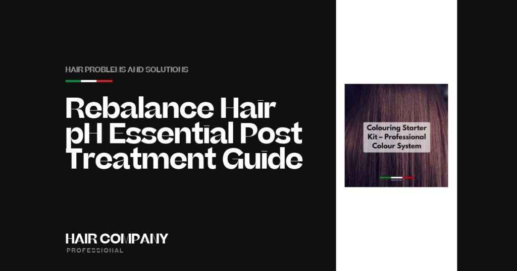 Rebalance Hair pH: Essential Post-Treatment Guide. Colouring Starter Kit – Professional Colour System, Hair Company Professional UK