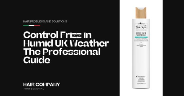 Control Frizz in Humid UK Weather: The Professional Guide. FRIZZ OUT SHAMPOO 1000ML, Hair Company Professional UK