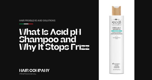 What Is Acid pH Shampoo & Why It Stops Frizz. FRIZZ OUT SHAMPOO 250ML, Hair Company Professional UK