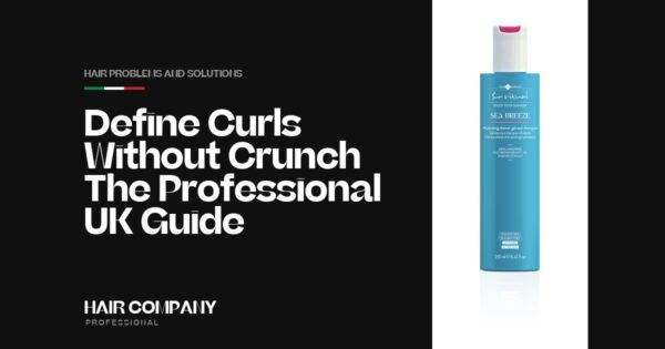 Define Curls Without Crunch: The Professional UK Guide. SEA BREEZE HYDRATING SHOWER GEL AND SHAMPOO 250ML, Hair Company Professional UK