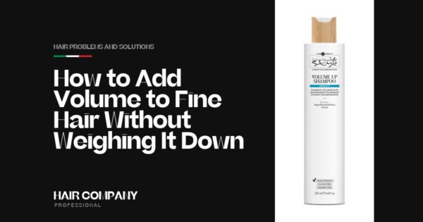 How to Add Volume to Fine Hair Without Weighing It Down. VOLUME UP SHAMPOO 1000ML, Hair Company Professional UK