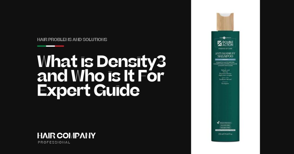 What is Density3 and Who is It For? Expert Guide. ANTI DANDRUFF SHAMPOO 250ML new, Hair Company Professional UK