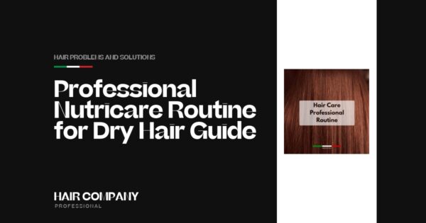 Professional Nutricare Routine for Dry Hair Guide. Hair Care Professional Routine, Hair Company Professional UK